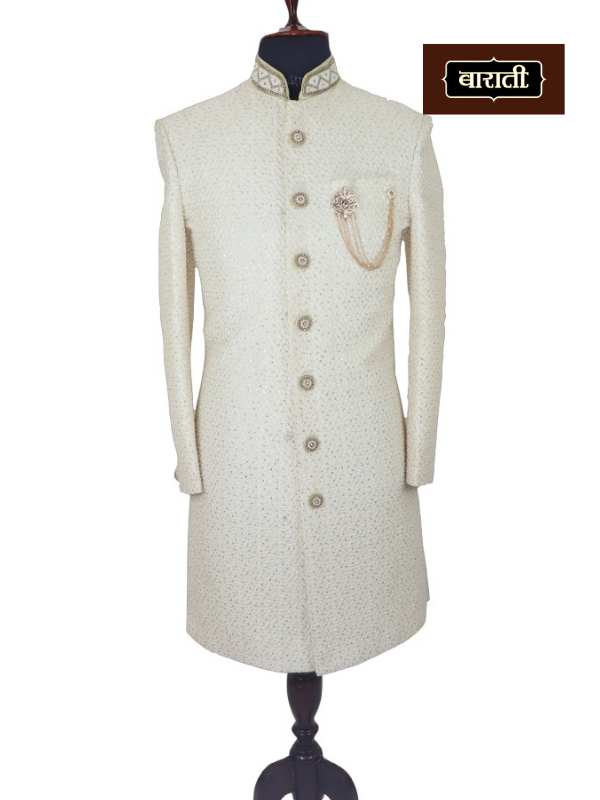 Ivory Elegance Designer Kurta